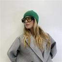 cappello con risvolto regolabile justin